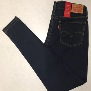 New Levi’s Denim 710 Mid Rise Women’s 30x32 Dark